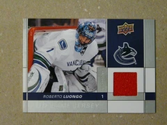 2009-10 Upper Deck UD Game Jerseys #GJ-RL Roberto Luongo Vancouver Canucks